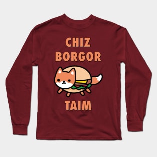 Chiz Borgor Taim Long Sleeve T-Shirt